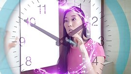 Hypnotized Asian Babe Gets Cock By A Clocks